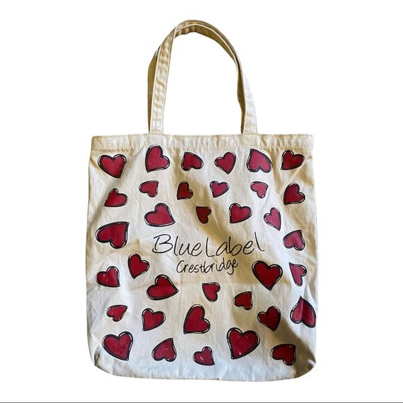 Crestbridge Blue Label Burberry Heart Tote - Picture 1 of 8
